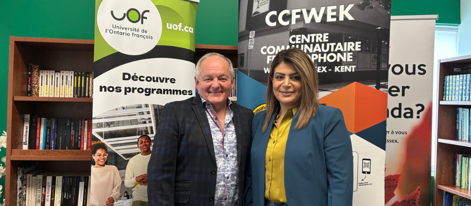 Uof L’UOF et le Centre communautaire francophone Windsor–Essex–Kent ...